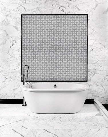 M0701414 - Mosaico de mármol Basket Weave - Pic5