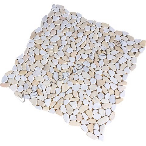 M2904600 - Mosaico de guijarros locos de colores mezclados - Pic2