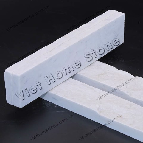 G0208 - Cara partida de mármol blanco lechoso - Foto 2