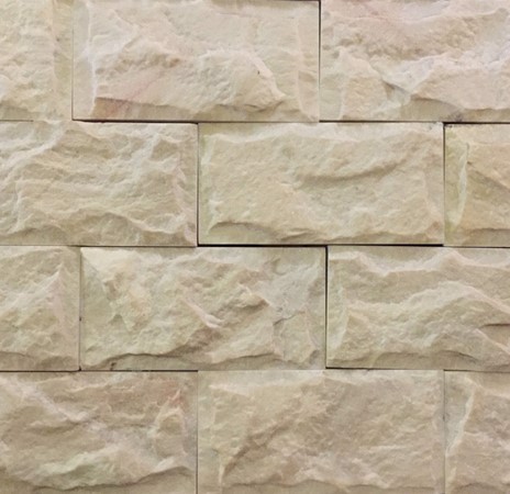 G0410 - Yellow marble mushroom face - Pic1