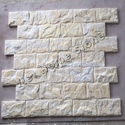 G0410 - Yellow marble mushroom face - Pic2