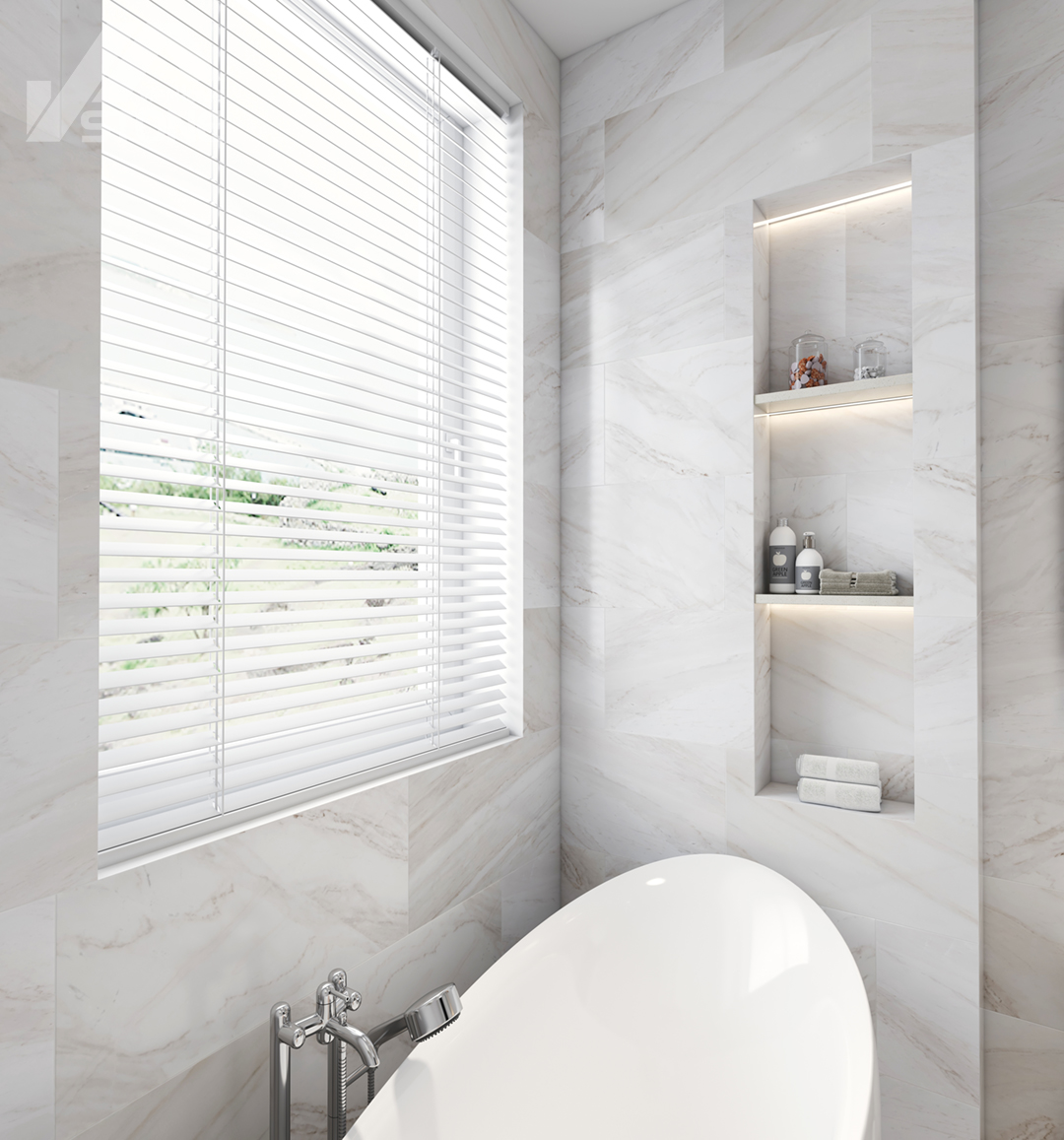 T0601 Baldosa de mármol veteado de madera de primera calidad 2 Vietnam marble tiles